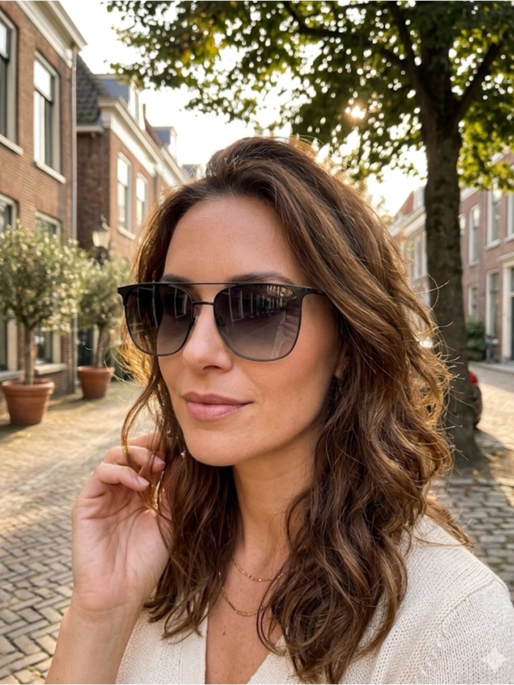 Ana Hickmann AH3244 in the Gunmetal (04B)